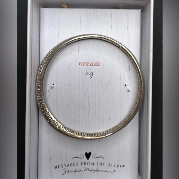 3 bracelets/ charms Sandra Magsamen - dream big - Picture 6 of 11